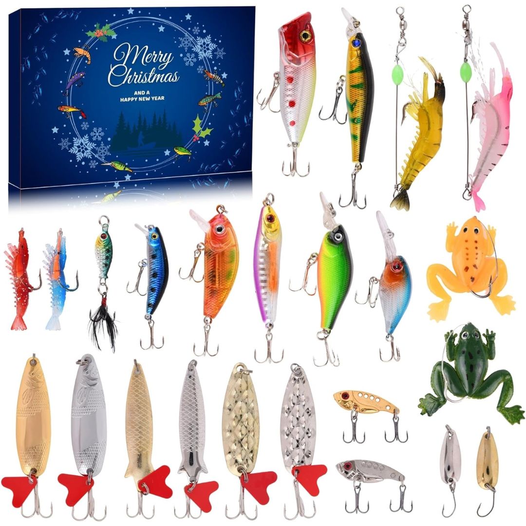 Fishing Advent Calendar | 24 Days of Fishing Lures