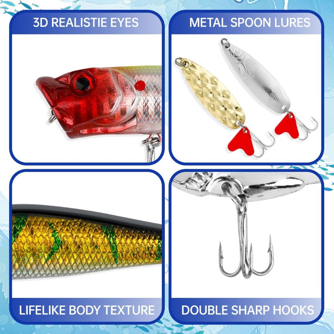 Fishing Advent Calendar | 24 Days of Fishing Lures