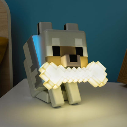Pixel Wolf Night Light
